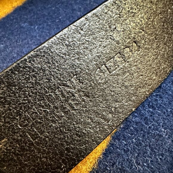 Peyote Bird Sante Fe Embossed Western Leather Belt 34 - Picture 4 of 4